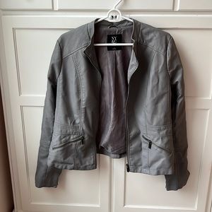 New York & Co. Leather Jacket